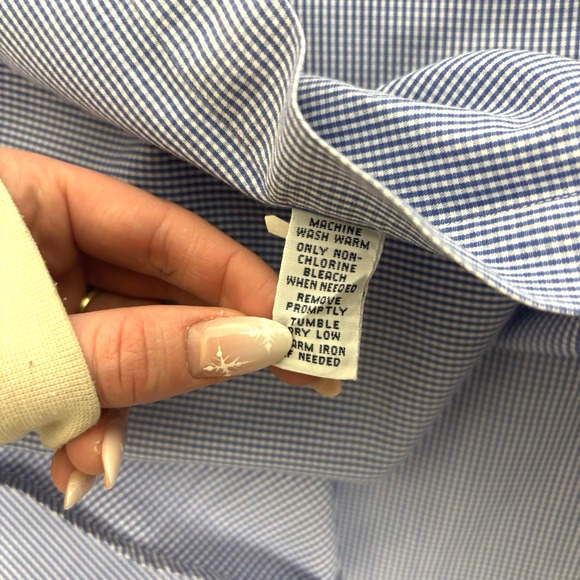 Ralph Lauren Men's XL Custom Fit Button Down Long Sleeve Striped Dress Shirt - Picture 4 of 5